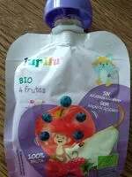 Mängden socker i Bio 4 frutas