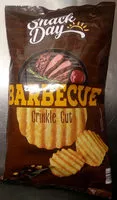 Mängden socker i Snack Day Barbecue Crinkle Cut