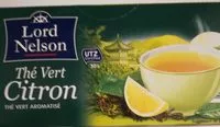 Mängden socker i Thé vert saveur citron