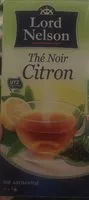Mängden socker i Thé noir citron