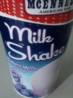 Mängden socker i Milkshake Blueberry Muffin Flavour