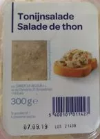 Mängden socker i Salade de thon 300 grammes
