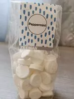 Mängden socker i Peppermint (bonbon menthe)