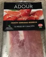Mängden socker i Jamón serrano reserva