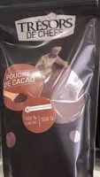 Mängden socker i Poudre de cacao