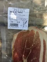 Mängden socker i Jambon sec tranche