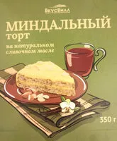 Mängden socker i Миндальный торт