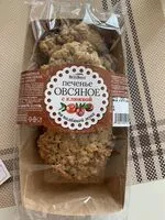 Mängden socker i Печенье овсяное с клюквой
