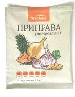 Mängden socker i Приправа универсальная