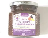 Mängden socker i Джем из инжира с цедрой лимона