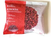 Mängden socker i Клюква свежезамороженная