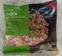 Mängden socker i Смесь «Мексиканская» свежезамороженная