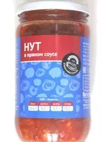 Mängden socker i Нут в пряном соусе