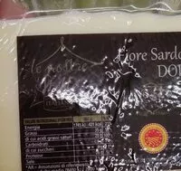 Mängden socker i Formaggio pecorino fiore sardo