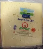 Mängden socker i Asiago fresco dop