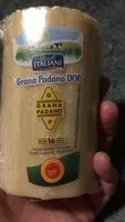 Mängden socker i Grana padano dop