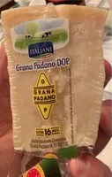 Mängden socker i Formaggio grana padano