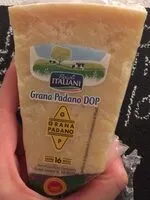 Mängden socker i Grana Padano DOP