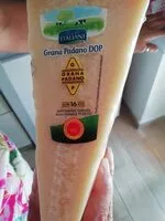 Mängden socker i Formaggio grana padano DOP