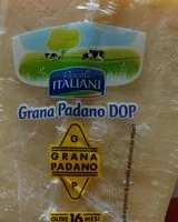 Mängden socker i Grana Padano DOP