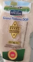 Mängden socker i Grana Padano DOP