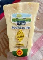 Mängden socker i Formaggio grana Padano