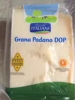 Mängden socker i Grana padano dop