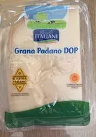 Mängden socker i Grana Padano DOP