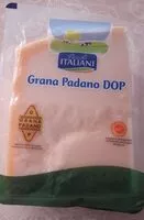 Mängden socker i Grana Padano Dop