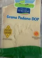 Mängden socker i Grana padano dop