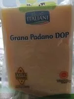 Mängden socker i Grana Padano