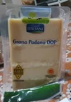Mängden socker i Grana padano dop