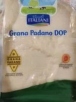 Mängden socker i Grana Padano DOP