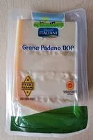 Mängden socker i Grana Padano DOP
