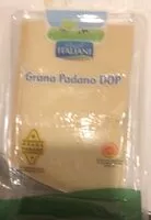 Mängden socker i Grana Padano Dop