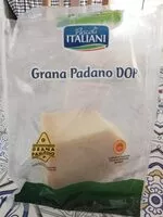 Mängden socker i Grana Padano DOP