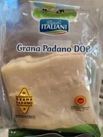 Mängden socker i Grana Padano DOP