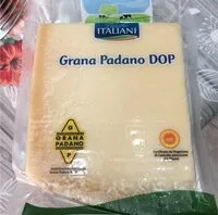 Mängden socker i Grana Padano DOP