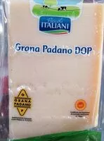 Mängden socker i Grana padano DOP