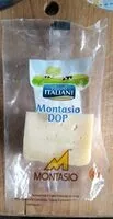 Mängden socker i Montasio Dop
