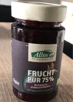 Mängden socker i Frucht pur 75%