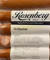 Mängden socker i Grillpølse