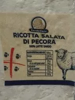 Mängden socker i Ricotta salata di pecora