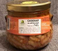 Mängden socker i Cassoulet au confit de canard