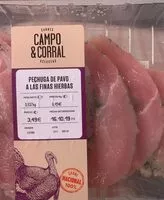 Mängden socker i Pechuga de pavo a las finas hierbas