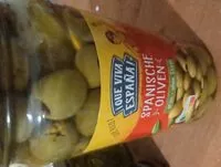 Mängden socker i Spanische Oliven