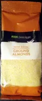 Mängden socker i Ground almonds