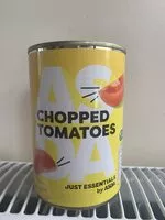 Mängden socker i chopped tomatoes