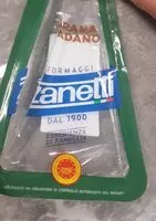 Mängden socker i Queso GRANA PADANO