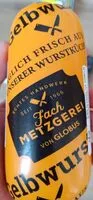 Mängden socker i Gelbwurst
